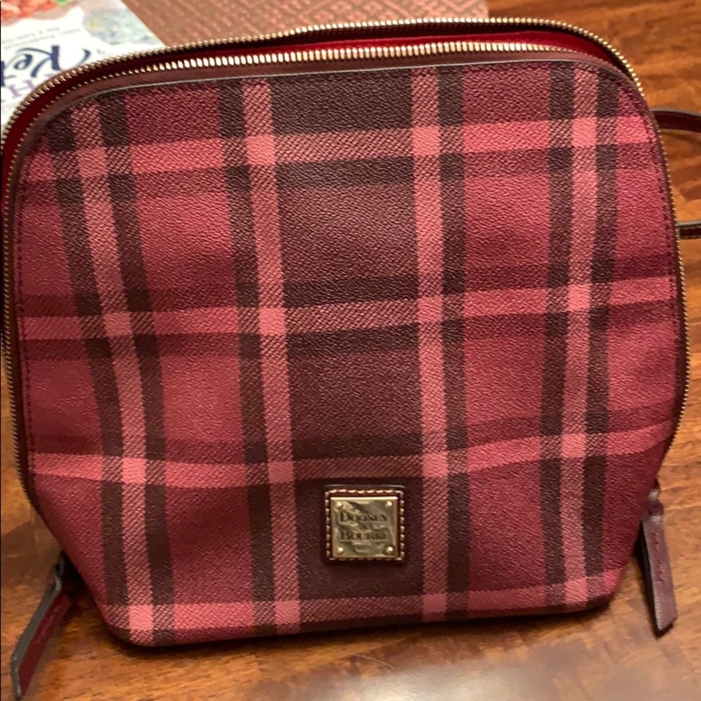 Dooney and Bourke large plaid trixie crossbody